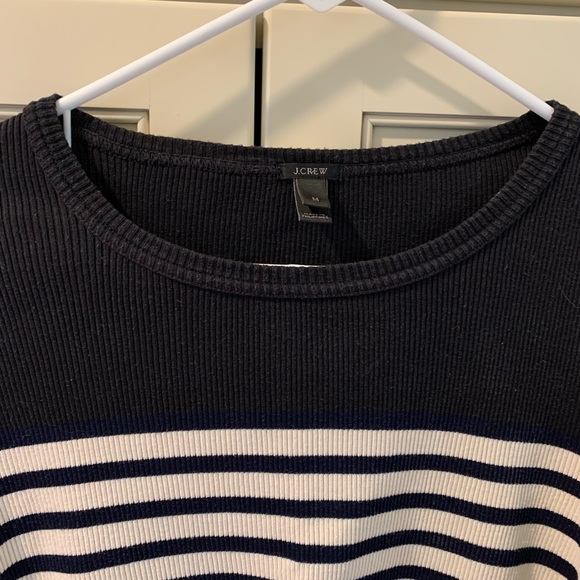 J Crew Woman’s Color Block Long Sleeved Shirt. Size Medium. Gently Used. - Picture 3 of 9